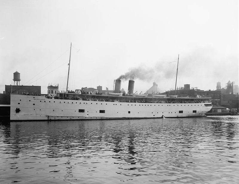 El SS Eastland. Wikimedia Commons